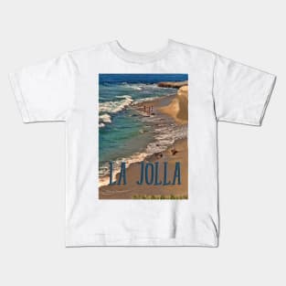 La Jolla Beach Kids T-Shirt